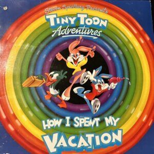 RARE Tiny Toon Adventures: How I Spent My Vacation (1991) - Laserdisc